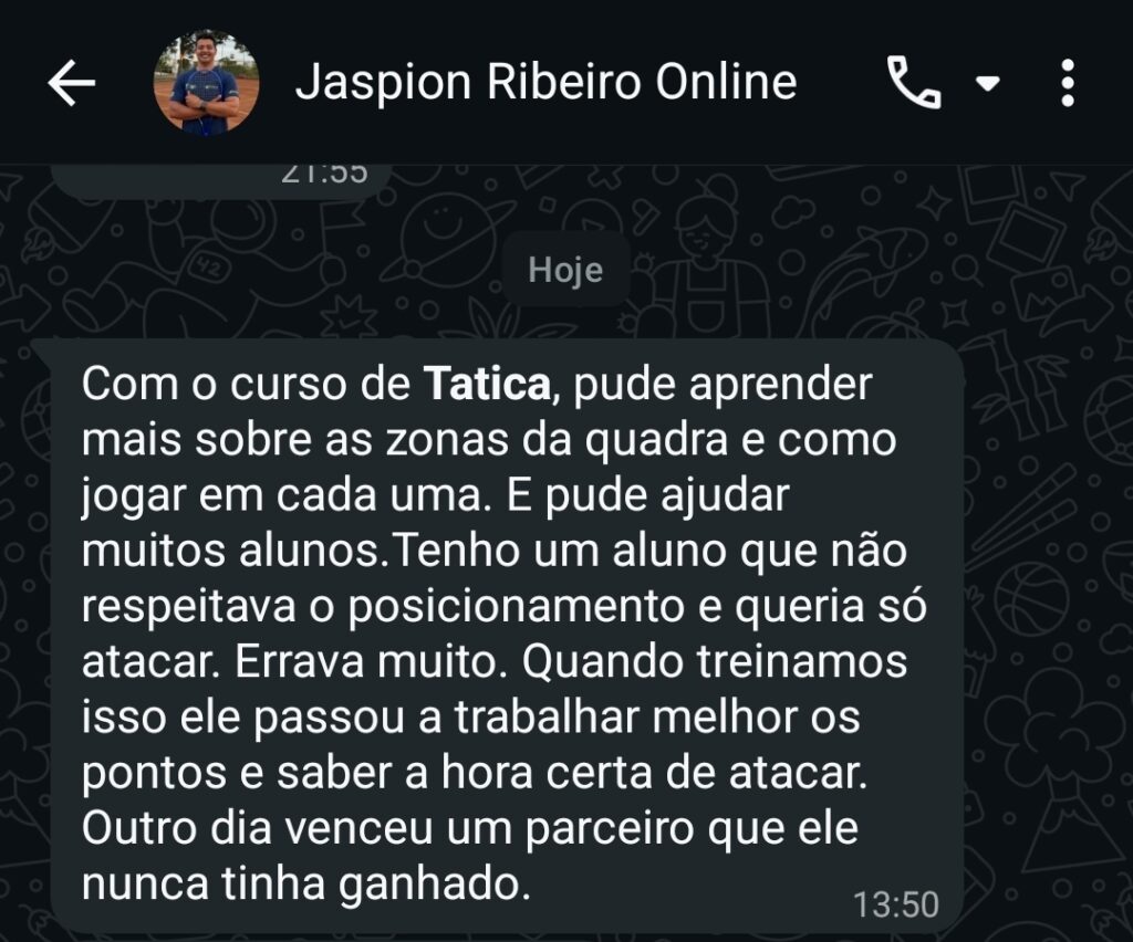 Depoimento Jaspion